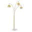 Lampe sur pied arquée à DEL 84 po Eddo-418396472-418396473