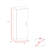 Richmond Rectangle Pantry Cabinet White