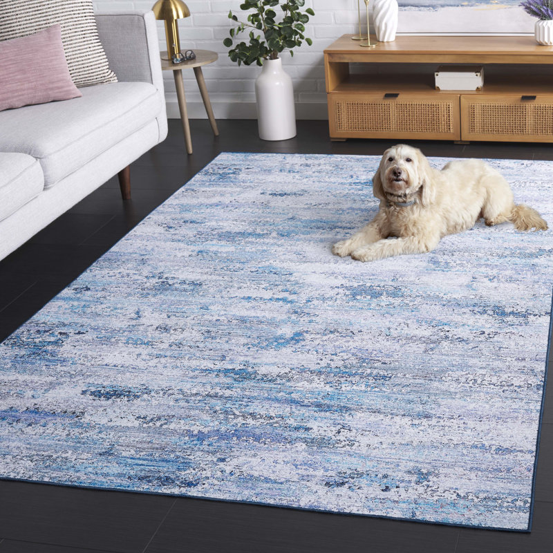 Kochyar Performance Machine Washable Abstract Rug, Rectangle 5' x 8'