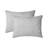 Gray Standard Cotton 3 Piece Comforter Set