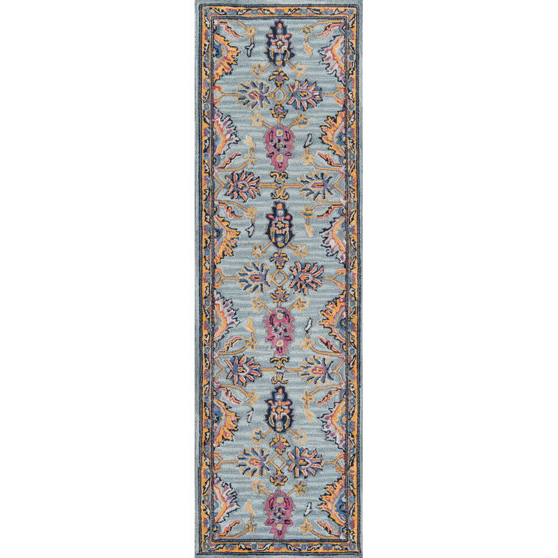 Lancaster Hand Tufted Wool Oriental Indoor Rug, Runner 2'3" x 7'10"