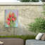 Toile d'extérieur Bonsal Angie Livingstone «Vibrant Tulips»-87945543