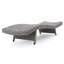 CRETE WICKER CHAISE LOUNGE