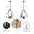 Iashod 3-Light Modern Farmhouse Pendant Light