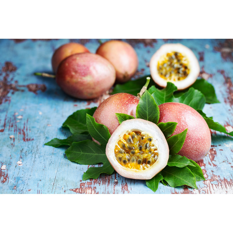 Fresh Passion Fruit by Rostovtsevayulia - Wrapped Canvas Print, 30cm H x 46cm W