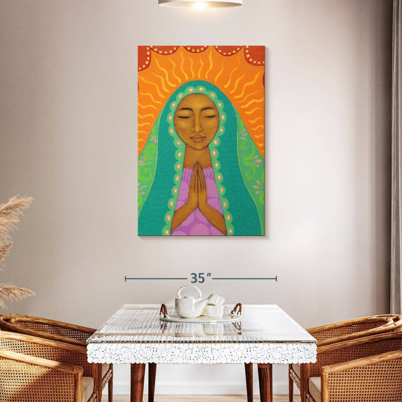 Adella Virgin De Guadalupe, 24" H x 16" W