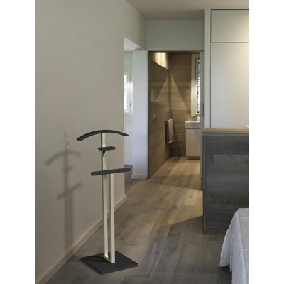 Solid Wood Freestanding Valet Stand