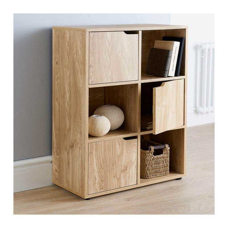 Sharee 90 cm H x 60 cm W Cube Bookcase