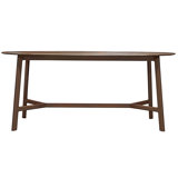 Anza Oak Oval Solid Wood Dining Table