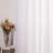 Cotton Semi Sheer Curtain Panel Pair-70083977-70083979