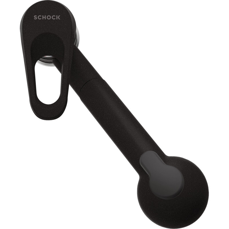 Cosmo High Pressure Pull Out Single Lever Monobloc Tap, Nero
