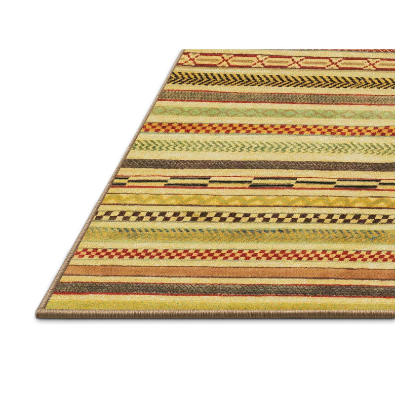 Abstract Indoor Rug, Rectangle 6' x 9'