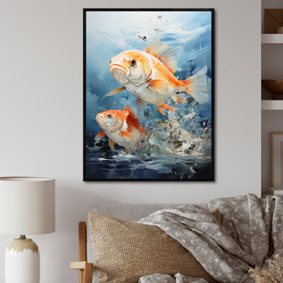 " Fishing Carp Collage I "