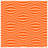 Orange Wavy Lines Quilted Bedspread All Sizes-128741495