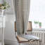 Rideaux à motif géométrique 2 panneaux Boho-101311770