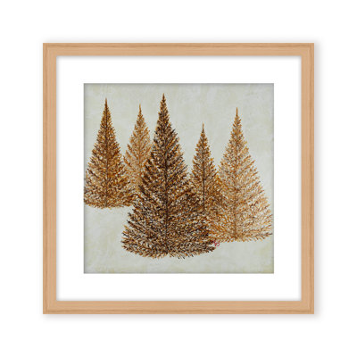 Art mural sur toile "Forêt de l'aube" par Karen Biery