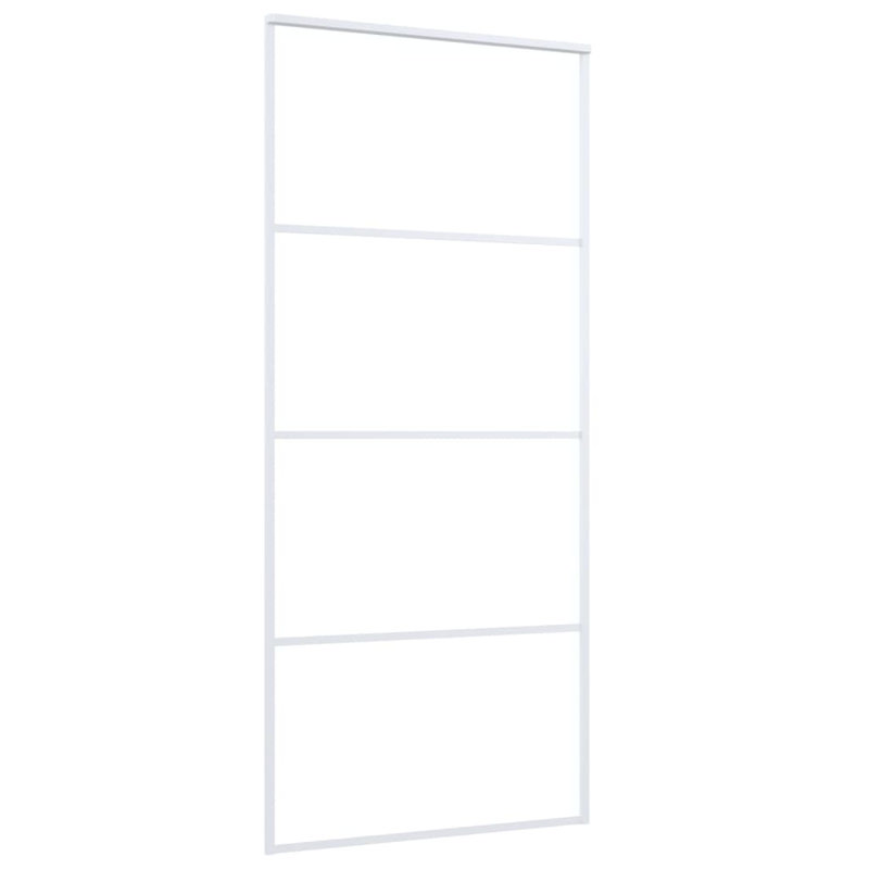 Adolphus Glass Sliding Door, 205cm H x 90cm W x 5cm D