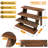 4 Tier Cupcake Display Stand, Rustic Tiered Display Stand
