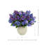 Lilac Arrangement in a Round Fiberstone Pot