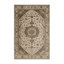 Machine Washable Tabriz Beige Area Rug