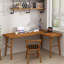 Bureaux en bois de rose massif en L-108070915-108070913