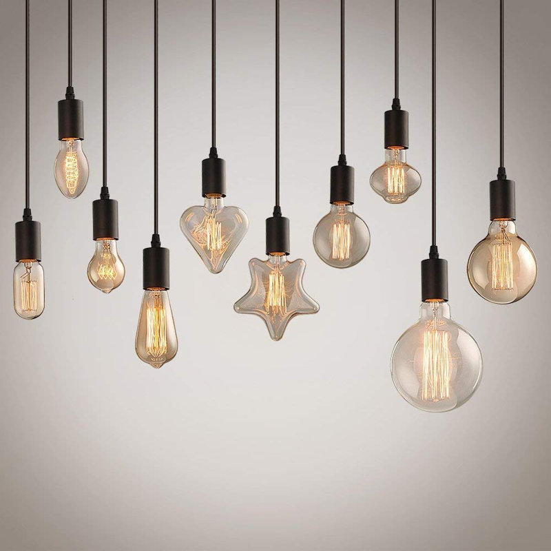 1 - Light Black Simple Pendant