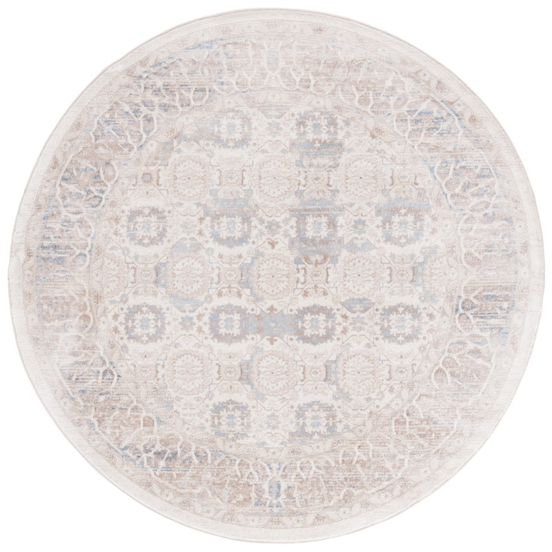 Micaiah Performance Oriental Rug, Round 6'7"
