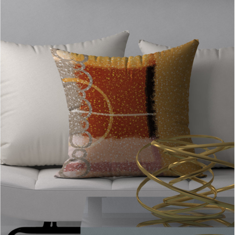  Housse de coussin carré et insert, 18" x 18"
