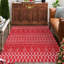 Rectangle Geometric Washable Area Rug-1973750421