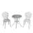 Boghos 2 - Person Patio Dining Set Round Table-119861727
