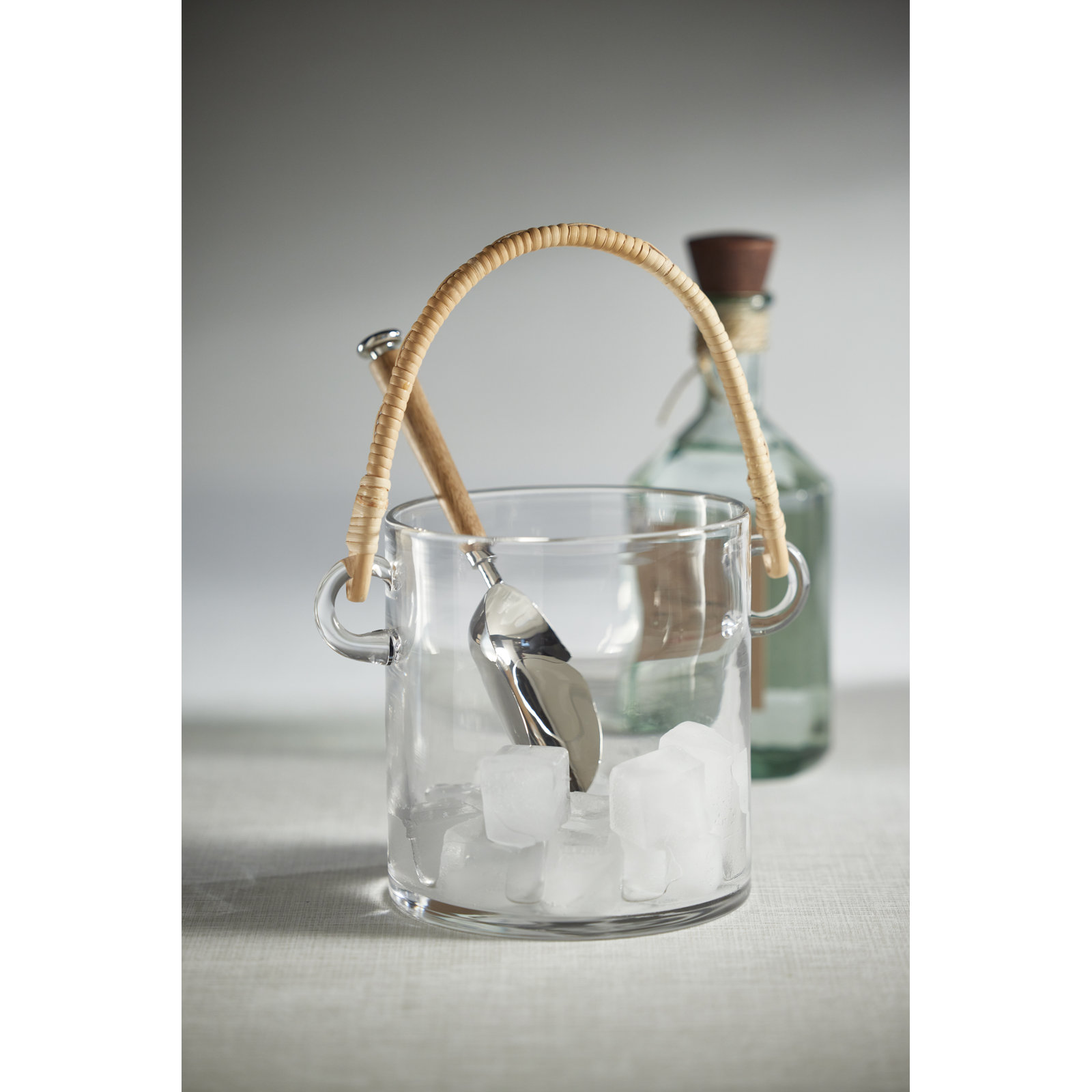 Hathorn Glass Ice Bucket