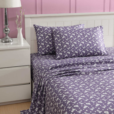 Betsey Johnson Printed Novelty Sheet Set