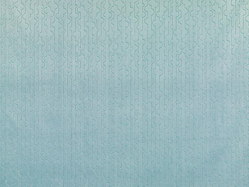 Tissu Alhambra, Vert de mer