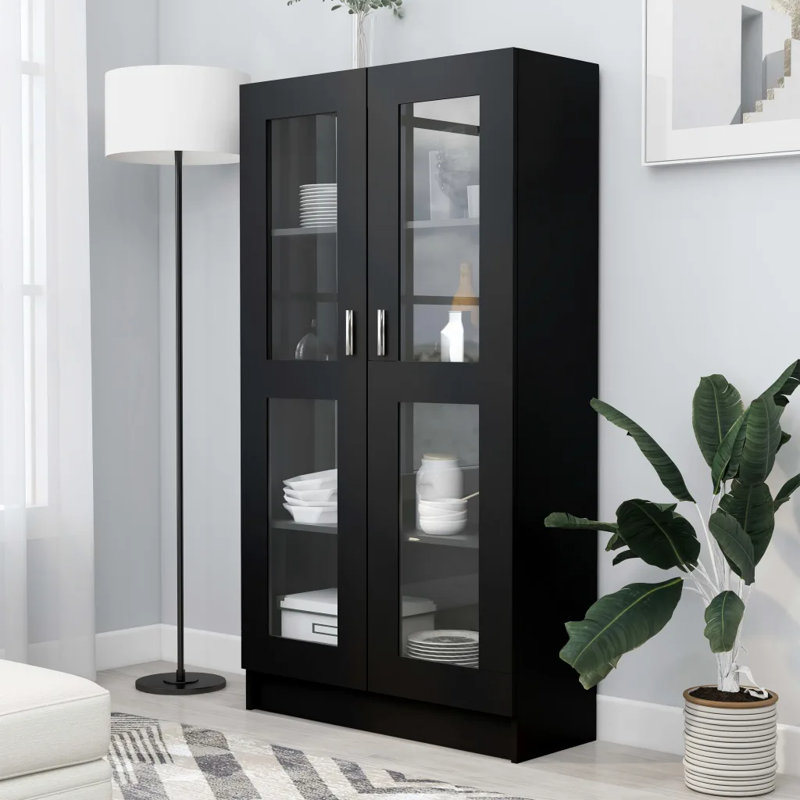 Jucel Bookcase, Black