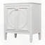 Meuble-lavabo de salle de bain avec lavabo, deux portes avec tablette, charnières de porte à fermeture douce, tablette ajustable à un tiroir de style rétro-1248370380