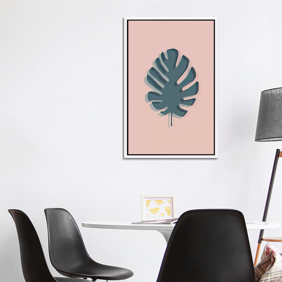 The Solitary Monstera von The Native State - Galerie-verpackte Leinwand Giclée auf Leinwand