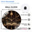 Horloge murale 12 po