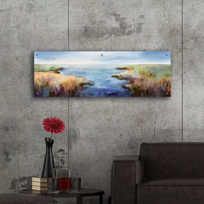 «Enjoying The View» par Karen Hale, H 16 po x l 48 po