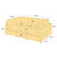 Canapé modulaire symétrique rembourré 6 pièces 6 pièces-2057893337