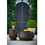 Hudson Outdoor Round Side Table-1119682378-1119682372