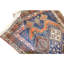 Hand Knotted Wool Area Rug in Red