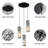 Adjustable Pendant Light Fixture Modern Pendant Light Crystal -1831625035-1871227136