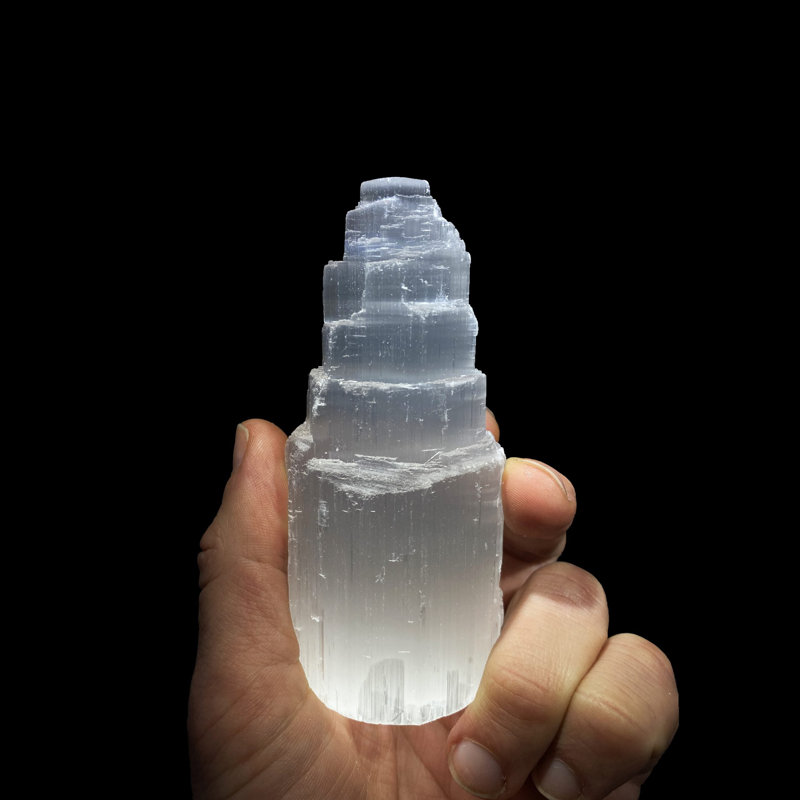 Petite sculpture en sélénite Zavras