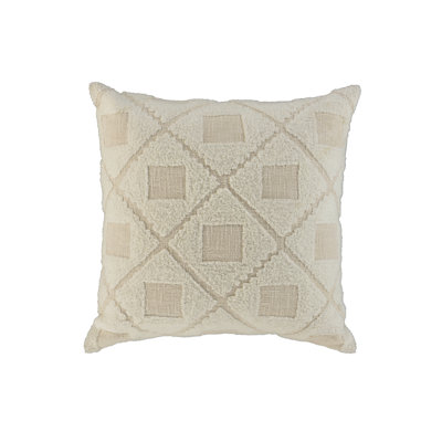100% Cotton Throw Pillow