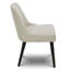 Chaise d'appoint rembourrée en bois massif Bremment-725599086