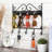 Metal Wall Organizer with Key Hooks