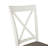 Atiqa Solid Wood Cross Back Upholstered Side Chair-755455423