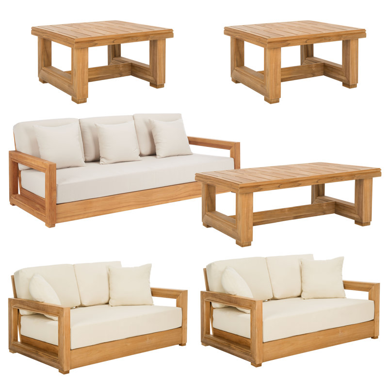 Andu 6 Piece Outdoor Conversation Set