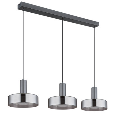 Dauji 1 - Light Silver LED Pendant