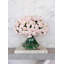 Blush Pink Peony Silk Arrangement In Vase With 189 Small Peonies-1331691279